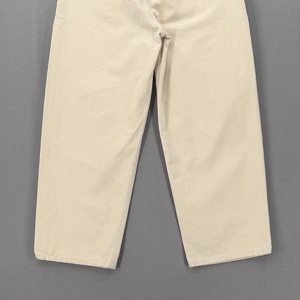 RUDY JUDE Adult Lace Back Big Jean Size 1 Cream Organic Cotton Barrel - Picture 6 of 16